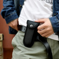 Flashlight Holder Fold Knife Bag Camp Outdoor kit Tool Pouch Plier Case Sheath Waist Nylon Storage belt loop Pocket Carry pack