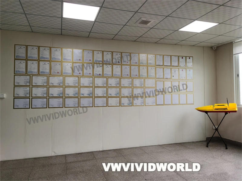 Description Picture 3 of itemVWVIVIDWORLD Brand,RC Fishing Bait Boat,Dual Motor Fish Finder,2KG Loading,Support Automatic Cruise/Route Correction VX