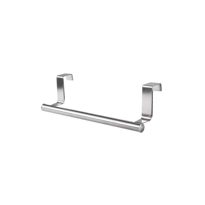 Description Picture 3 of itemPractical Towel Rack Stainless Steel Hanging Holder Over Door Towel Bar Bathroom Kitchen Cabinet Towel Rag Rack Home Accessories