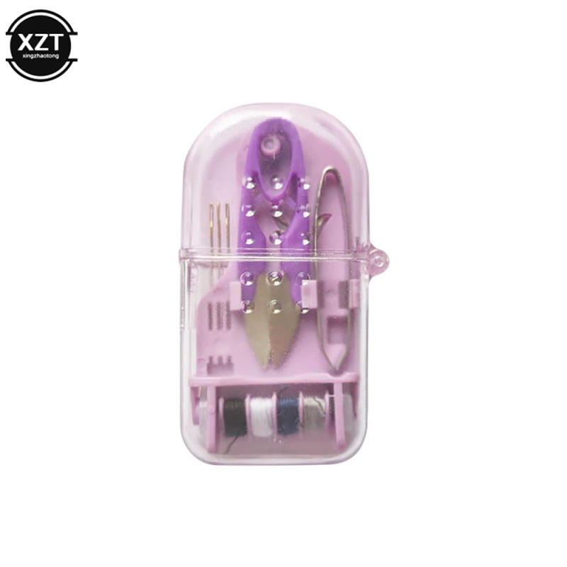 Description Picture 4 of item1PC Home Travel Sewing Kit Box Mini Portable Sewing Kit Box Needle Sewing Tools