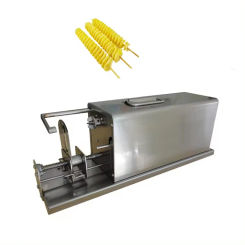 Tornado Potato Cutter Machine Electric Spiral Cutting Machine Chips Machine Chopper Potato Chip String Rotate Potato Chips Tower