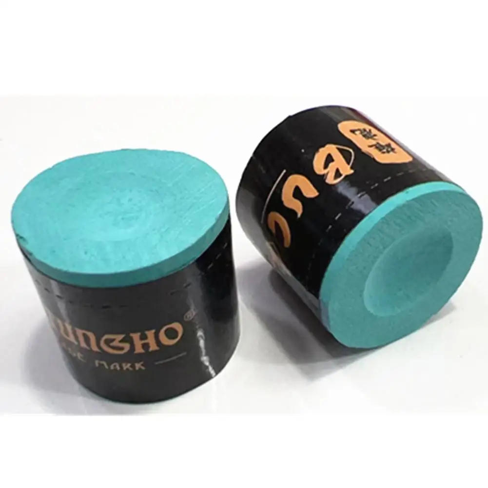 Description Picture 5 of itemCylindrical Billiard Chalks Pool Cue Stick Chalk Rubbing Powder Snooker Table Billiards Supplies Antiskid Device