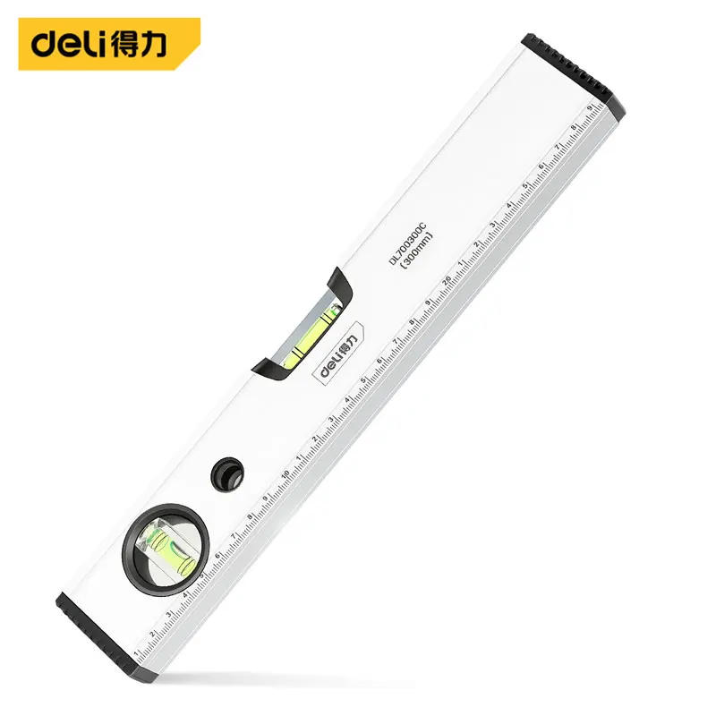 Description Picture 4 of itemDeli Multi-specification Non-magnetic Bubble Measuring Tool Level Rulers Alumina Levels Measuring Instruments Acrylic Horizontal