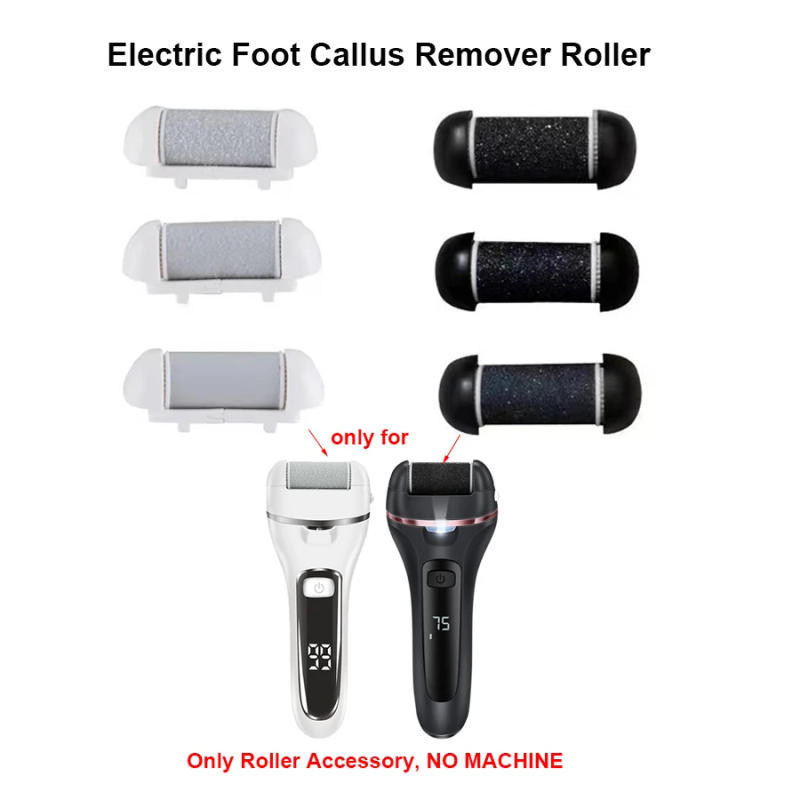 Description Picture 2 of itemReplacement Heads for Foot Callus Remover Grinder, 3pcs Quartz Fine Medium Coarse For Pedicure Electric Foot File