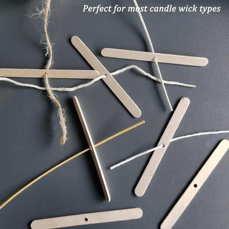 Description Picture 6 of item20Pcs Candle Wick Stand Diy Candle Wick Centering Set Scented Candle Making Tools Handmade Candle Making Accessories