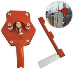 1PC Greenhouse Hand Crank Winch Agricultural Sidewall Film Manual Roll Up Lifting Device Machine Window Opener for Greenhouse