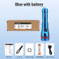 Blue with battery