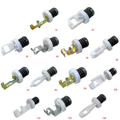 Automatic washing machine drain valve core Drain water plugging scalp bowl spring Washing machine drain accessories