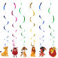 6pcs spiral