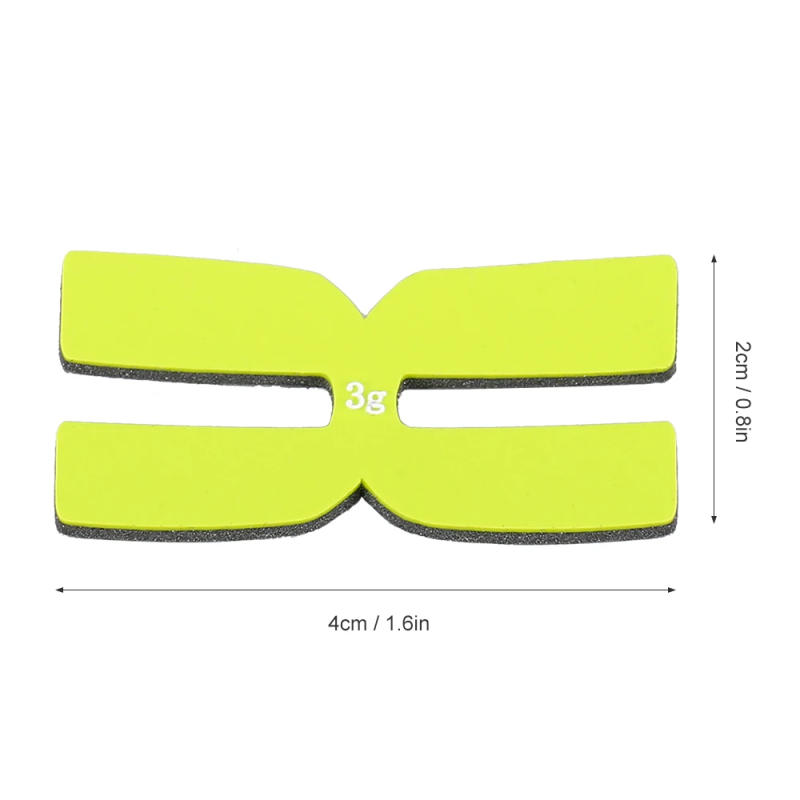 Description Picture 4 of item6pcs 3g Tennis Racket Weight Balance Strips Tennis Badminton Racquet Sports Silicone Tennis Racquet Weight Balance Tapes