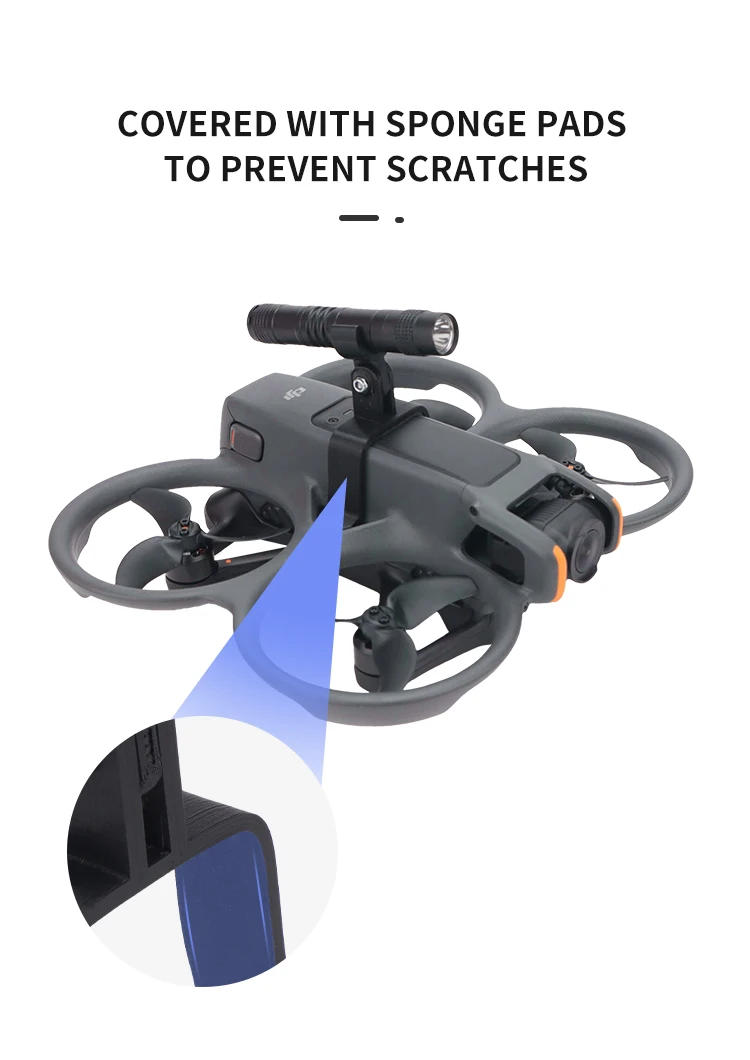 Description Picture 5 of itemAvata 2 Drone Night Flight Light with Holder Mount Dron LED Lights Headlight Flash Lamp Kit for DJI Avata 2 Accessories