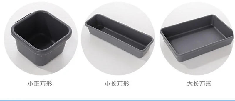 Description Picture 5 of itemHome Kitchen Drawer To Store Supplies Multifunctional Plastic Compartmentalized Storage Box 8set Makeup Storage Organization Box