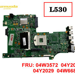 Original For Lenovo Thinkpad L530 Laptop Motherboard FRU 04Y2022 04Y2029 04W6683 04W3572 tested good free shipping