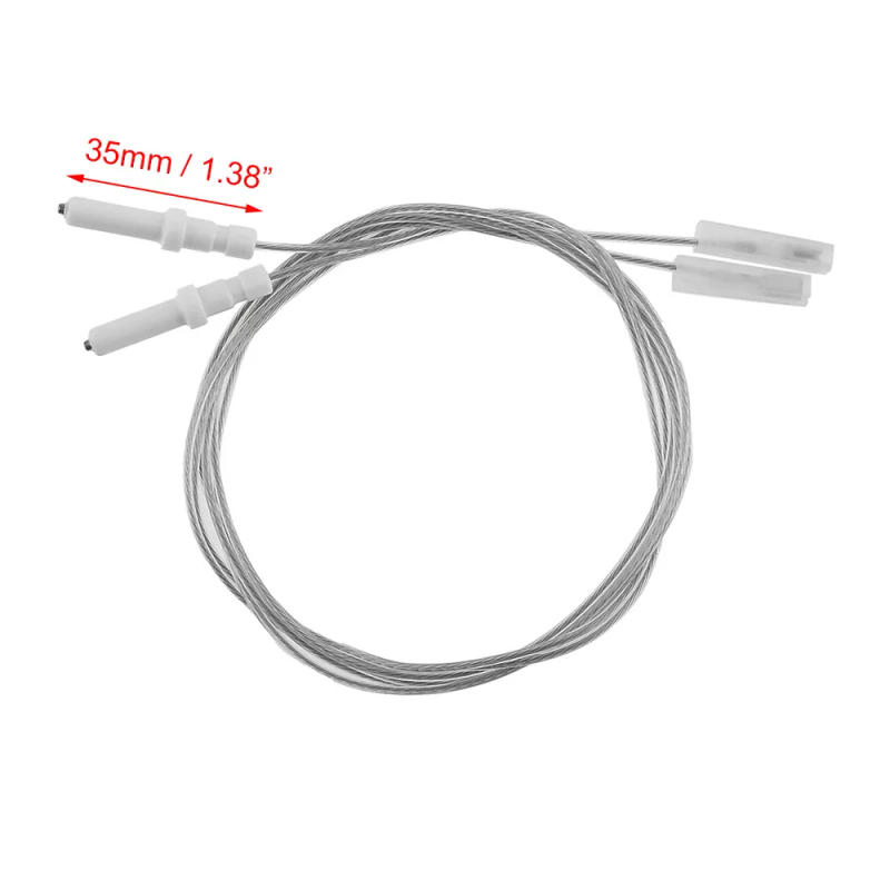 Description Picture 2 of itemBEHAIVAN Gas Cooker Range Stove Spare Parts Igniter Electrode Spark Plug 900mm Ignition Wire Ignition Pin Ceramic Height 35mm