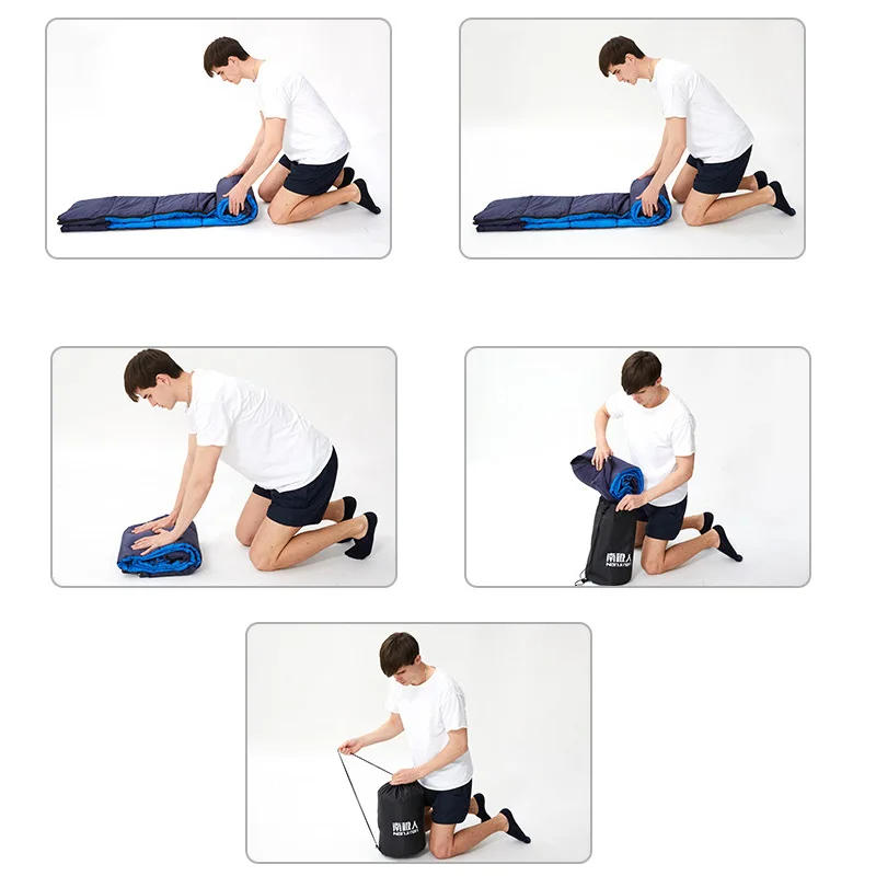 Description Picture 4 of itemLightweight Waterproof Sleeping Bag Ultra Light Cotton Sleeping Bag Winter Sleeping Bag Outdoor Camping Sleeping Bag