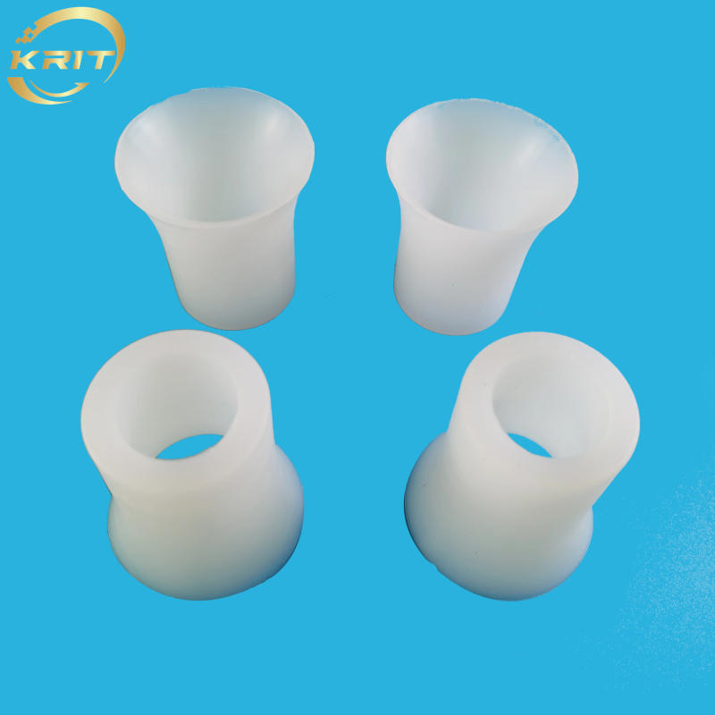 Description Picture 2 of item4 PCS Trumpet-shaped Silicone Sealing Rings Strip Rubber Sleeve Accessory For Stirring Shaft Ice Cream Maker Parts