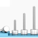 1-5pc M2 M2.5 M3 M4 M5 M6 M8 304 Stainless Steel Thumb Screws,knurled Head Thumb Bolt,Machinery,Tool Round Adjustment Hand Screw