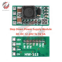 1/3/5PCS Mini Step Down Power Supply Module DC-DC 12-24V To 5V 3A Voltage Buck Converter Adjustable 1.8V 2.5V 3.3V 5V 9V 12V
