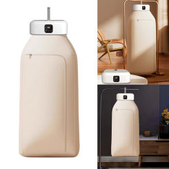 Portable Clothes Dryer Multifunctional Drier Machine Deep Cleaning 600W Electric Clothing Drying Machine for Travel Home Laundry