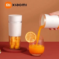 XIAOMI MIJIA Portable Blender for Shakes and Smoothies,Stainless Steel 4 Blades,300ML Traveling Mini Fruit Veggie Juicer Blender