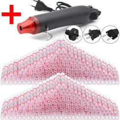 50-2000PCS Heat Shrink Butt AWG22-18 Red Solder Seal Soldering Insulated Waterproof Electrical Splice Wire Connectors Terminals