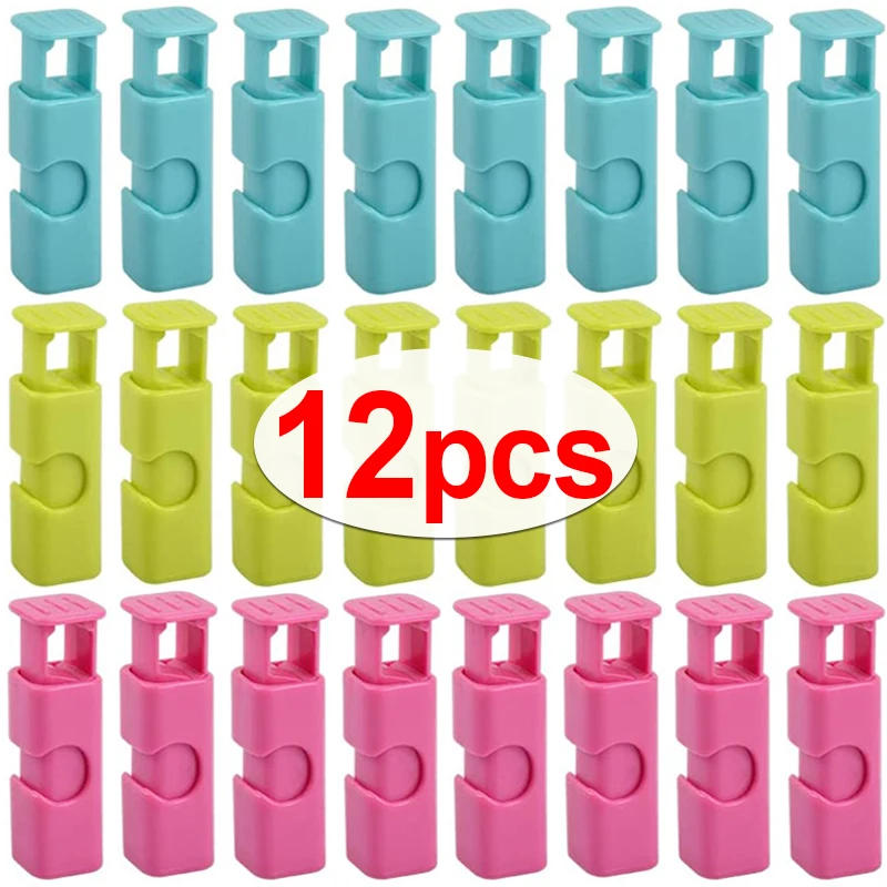 Description Picture 2 of item3-12pcs Sealing Clips for Fresh Food Bread Snack Bags Spring Clamp Kitchen Grain Vegetable Storage Bag Clips Bag Sealer Tool