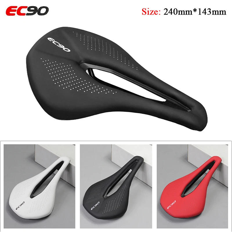 Description Picture 2 of itemEC90 Bicycle Saddle MTB Road Bike Seat PU Ultralight Breathable Comfortable Cushion Mountain Bike Racing Saddle Parts Components