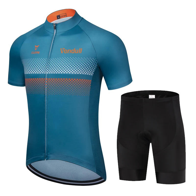 Description Picture 4 of item2025 Cycling Clothing Summer Men VENDULL New Short Sleeve Shirt Jersey Set Road Bike Short Clothes Bicycle Cycling Jersey Set