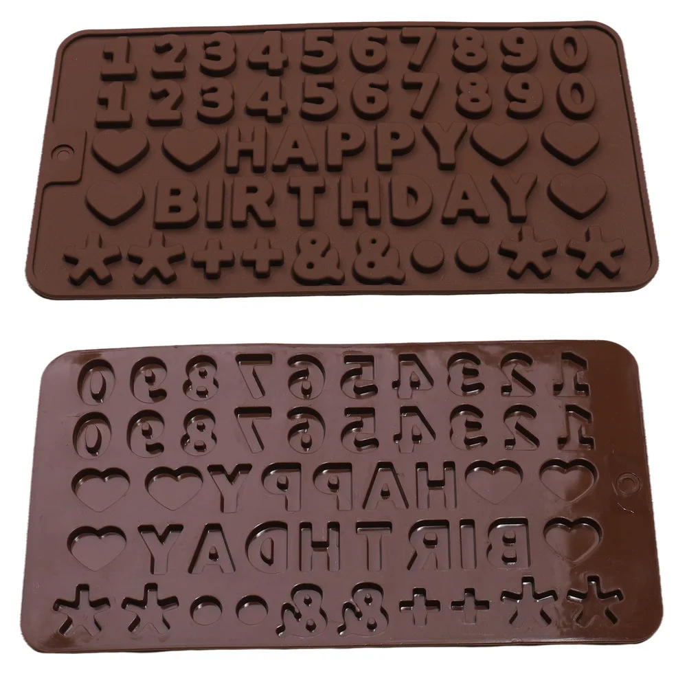 Description Picture 3 of itemSilica Gel Silicone Mold 26 Letters Chocolate Number Cake Decoration Candy Jelly Gummies Cookie Cutter Kitchen Tools Accessories