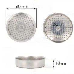 Group Head Shower Screen Cup E61 60mm Bazzera, Expobar, Rocket, Wega, Brasilia