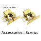 Golden 2pcs