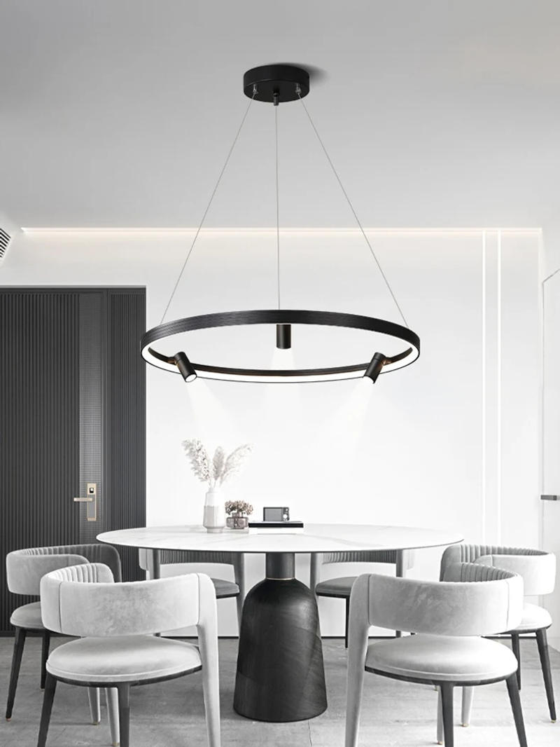 Description Picture 2 of itemModern dine dining room Pendant lights indoor lighting Ceiling lamp hanging light led Chandeliers for living room indoor lightin