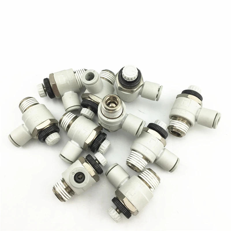 Description Picture 4 of itemAS2211F-01-04S AS2211F-01-06S AS2211F-01-08S AS2211F-01-10S Speed Controller with One-touch Fitting AS2211F series