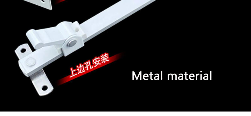 Description Picture 5 of itemPlastic Steel Window Sliding Wind Bracing Limiter Telescopic Window Fixed Limiter Angle Controller Door  Window Accessories