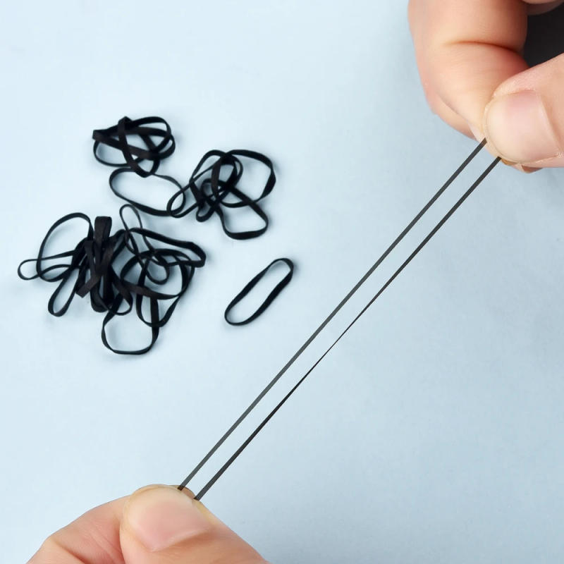 Description Picture 4 of item1000Pcs/Bag Colorful Small Disposable Hair Bands Scrunchie Girls Elastic Rubber Band Ponytail Holder Hair Accessories Hair Ties