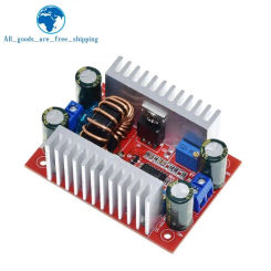 DC 400W 15A Step-up Boost Converter Constant Current Power Supply LED Driver 8.5-50V to 10-60V Voltage Charger Step Up Module