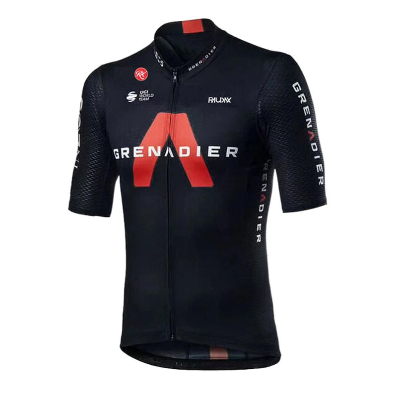 Description Picture 3 of item204 Ineos Grenadier Cycling Jersey Set  Short Sleeve Breathable Mountain Racing Bike Uniform Bib Shorts Summer Bicycle Clothing