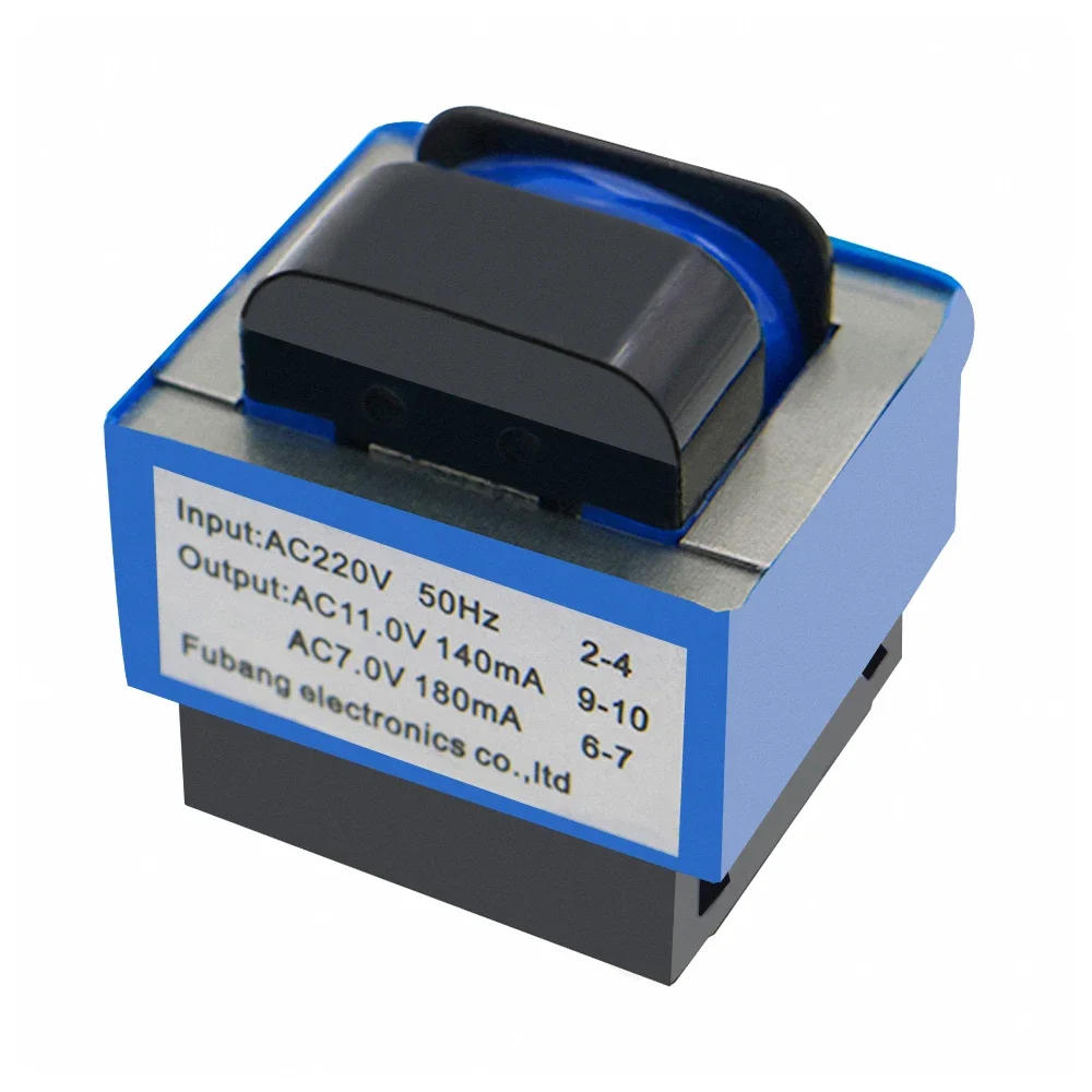 Description Picture 2 of itemMicrowave Oven Transformer AC 220V To 11V/7V 140mA/180mA 7-pin PT-6329A of Microwave Oven Parts
