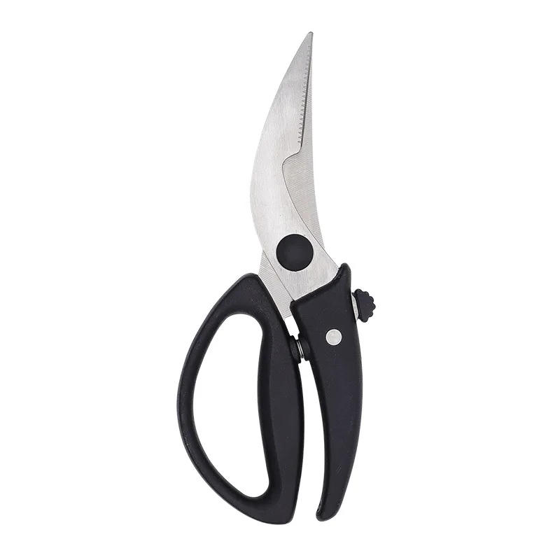 Description Picture 2 of itemDobeli PP Handle Seafood Chicken Bone Cutting Tools Household Stainless Steel Blade Kitchen Scissors with Effort Saving Spring