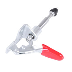 Galvanized Toggle Clamps Iron Quick Release Vertical Vertical Clamp 0.63" 16mm 45Kg 4pcs 5/8" Plunger Travel Hand