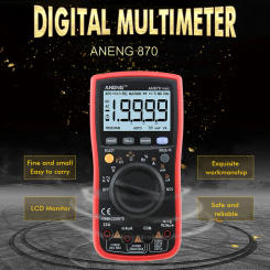 ANENG AN870 Digital Multimeter 19999 Counts Insulation Earth Resistance Meters DC AC Cable High Voltage Voltmeter Meter Testers