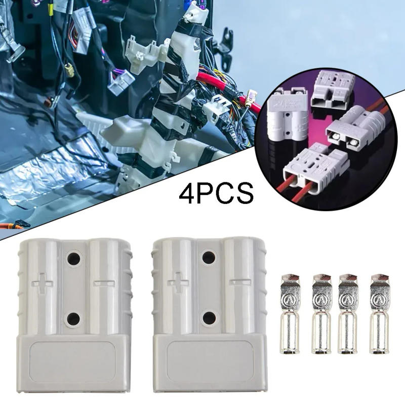 Description Picture 2 of item50A/120A 600V Battery Connector For Anderson Cable Terminal Forklift Caravan Motorcycle Battery Charging Adapter Power Connector