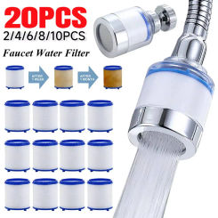 Faucet Filter Elements Water Purifier Filter For Shower PP Cotton Filtration For Kitchen Bathroom Remove Chlorine Heavy Metals