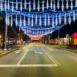 Outdoor 32/24/16/8 Tubes Garden LED Meteor Shower Rain Lights Xmas Falling Raindrop Fairy String Light for Christmas Decoration