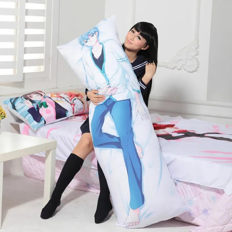 Description Picture 5 of itemDIY Custom Print Anime Dakimakura Cover Hugging Body Pillowcase Throw Pillow Case Only One For You Home Bed Decoration Hentai