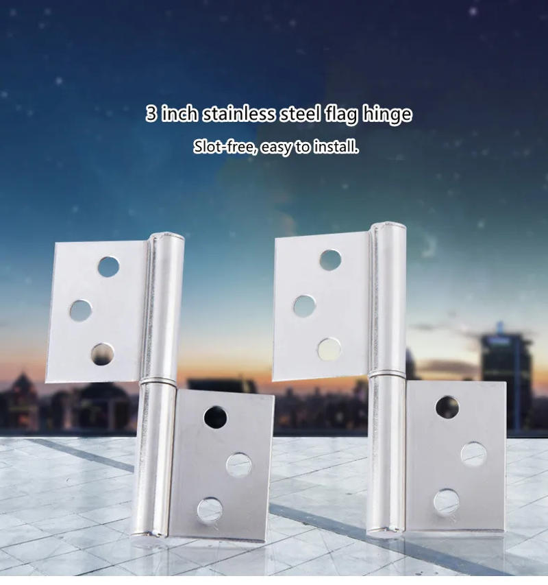 Description Picture 2 of itemBathroom Aluminum Alloy Fire Door Compartment Shaft Removable Flag Hinge