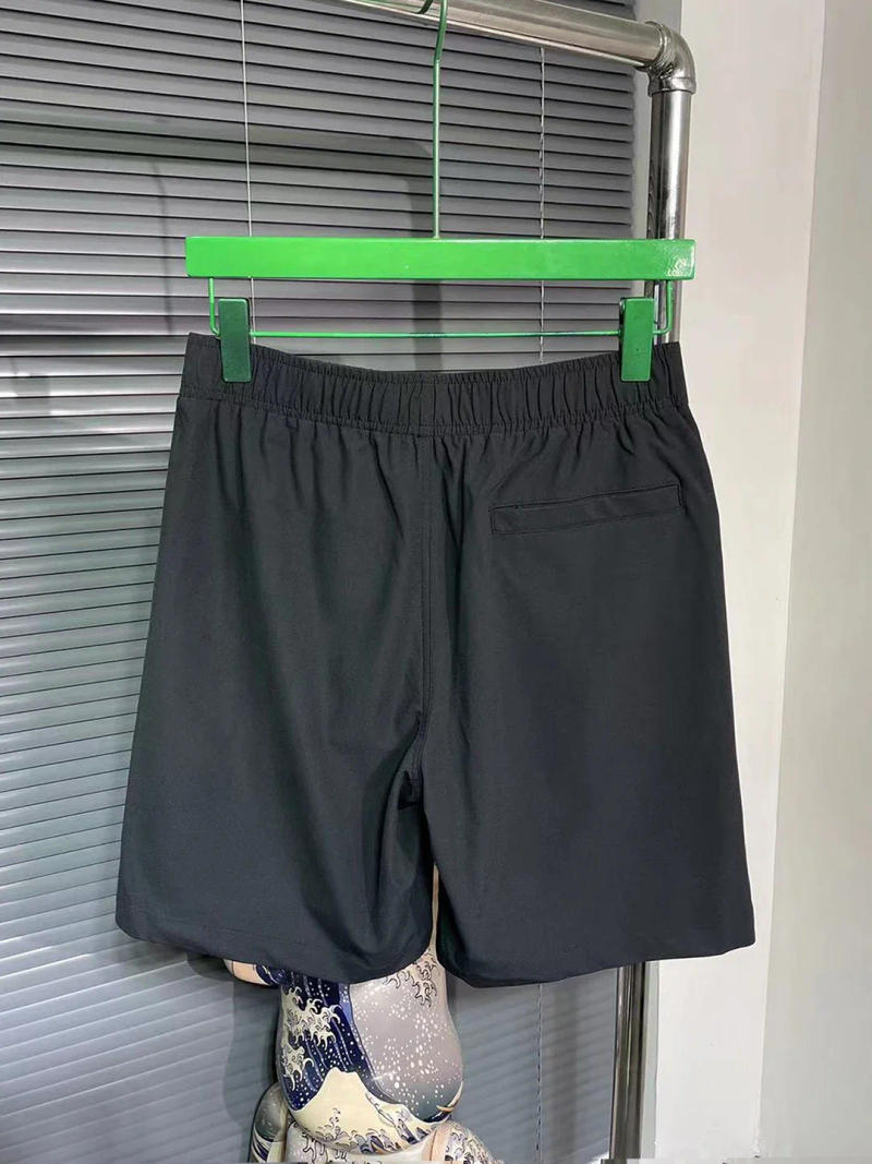 Description Picture 3 of itemElastic Waist Casual Capris Men 2024 Spring Summer New Casual comfort Beach Pants ventilate size M-3XL High Quality Embroidery