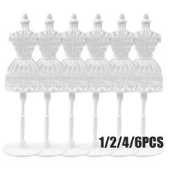 Fantasy Doll Display Holder Dress Clothes Mannequin Hollow Model Hanger Stand Rack Holder For Dolls Girls Gown Doll Accessories