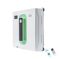 Window Washer Robot Water Sprayer Remote Control Voice Assistant Ultra-thin Electric Cleaning Tool for Windows Glass Tile Wall