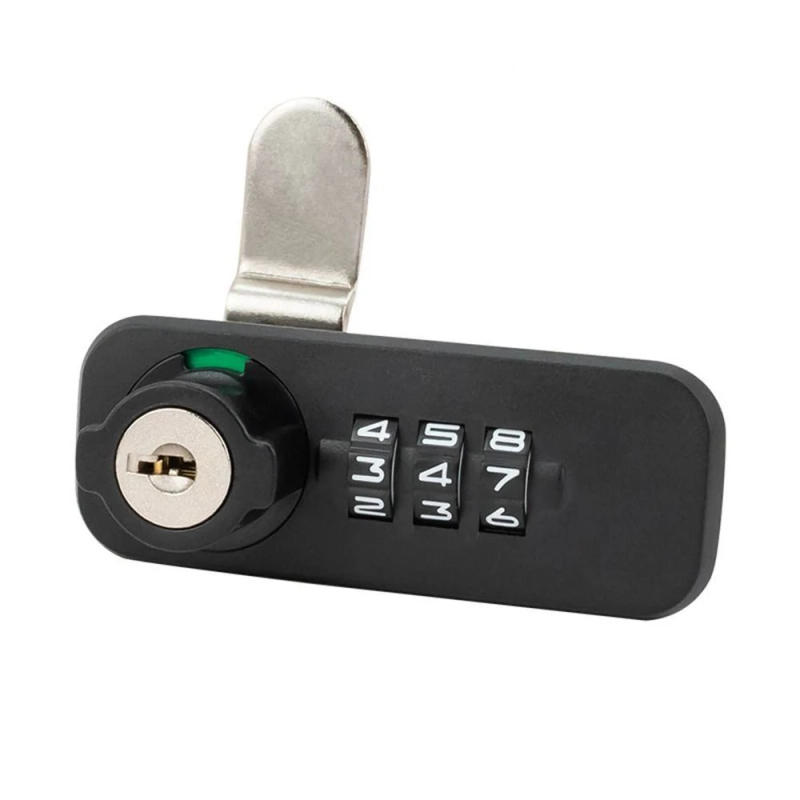 Description Picture 4 of itemMechanical Password Lock Zinc Alloy Drawer Lock 3 Digital Code Combination Lock Anti-theft Furniture Hardware Security Tool